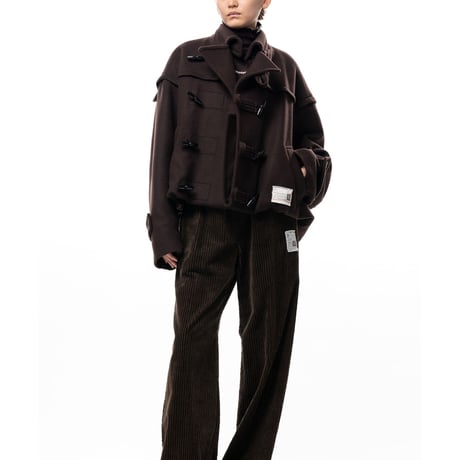 Maison MIHARA YASUHIRO: Roll-Up Hem Duffle Coat
