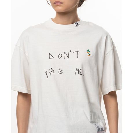 Maison MIHARA YASUHIRO: Don't Tag Me. Printed T-shirt