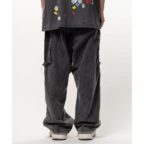 Maison MIHARA YASUHIRO: Cotton Satin Cargo Pants