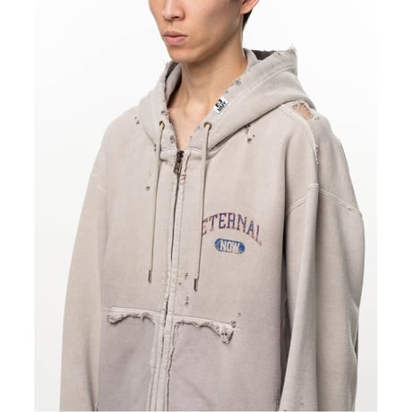 Maison MIHARA YASUHIRO : Sun Faded Like Zip-up Hoodie