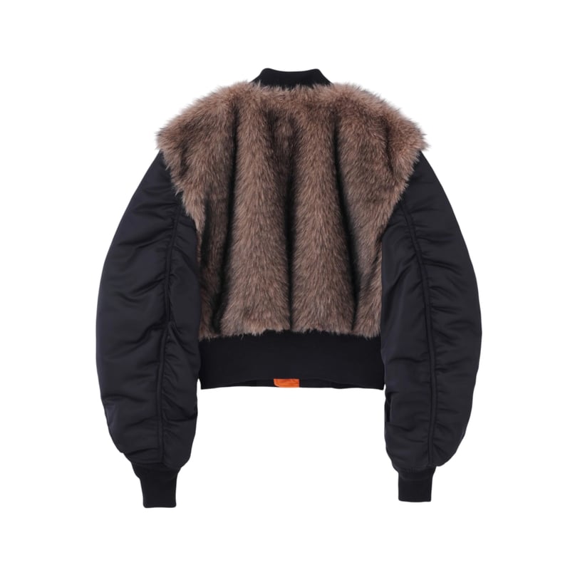 JOHN LAWRENCE SULLIVAN :NYLON BOMBER JACKET WIT