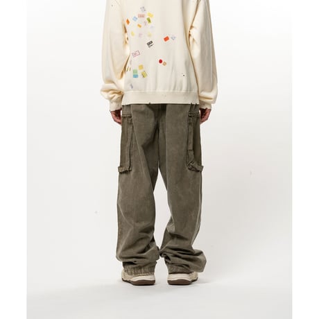 Maison MIHARA YASUHIRO: Cotton Satin Cargo Pants
