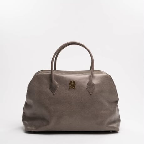 KAMIYA : "KMY"Leather Duffle Bag
