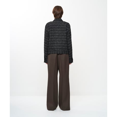 Juha  : FANCY TWEED IKE JACKET