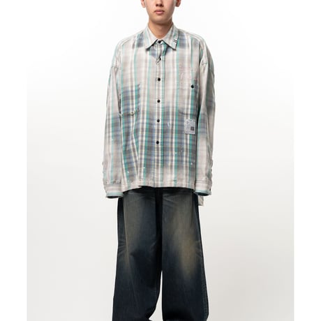 Maison MIHARA YASUHIRO : Vintage Like Check Shirt