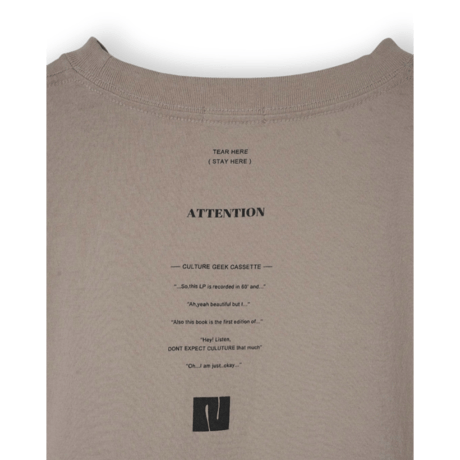 NAME. : MARKED PRINT TEE