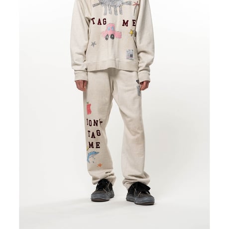 Maison MIHARA YASUHIRO: Kids Doodle Printed Sweat Pants