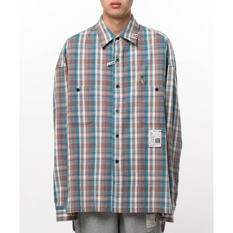Maison MIHARA YASUHIRO : Check Long Sleeve Shirt