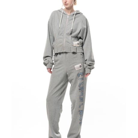 Maison MIHARA YASUHIRO: Waist Tucked Zip up Hoodie