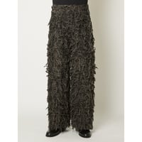 TAAKK : SHAGGY DENIM PANTS