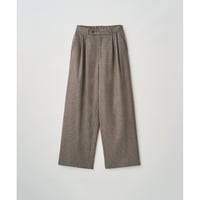 JUHA : CHECK WIDE EASY PANTS