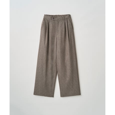 Juha : CHECK WIDE EASY PANTS