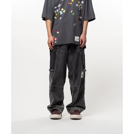Maison MIHARA YASUHIRO: Cotton Satin Cargo Pants