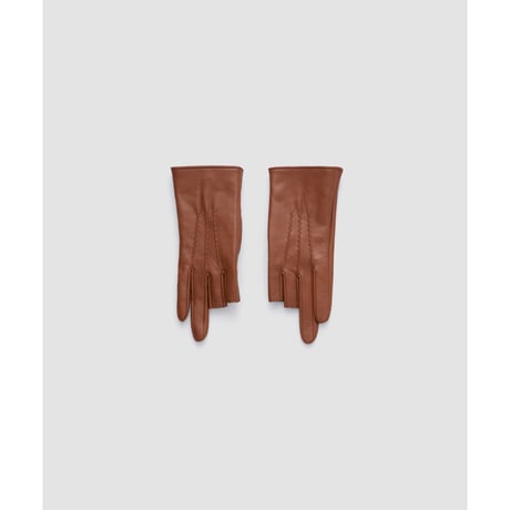 JOHN MASON SMITH / JANE SMITH : LAMB LEATHER THREE FINGERLESS GLOVE