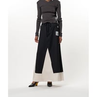 Maison MIHARA YASUHIRO : WOOL SLACKS COMBINED SKIRT