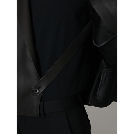 TAAKK : Unlined Sheep Leather Jacket