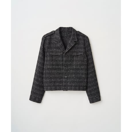 Juha  : FANCY TWEED IKE JACKET