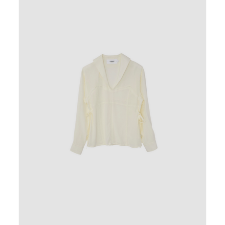 JANE SMITH : RAYON DE CHINE SAILOR COLLAR SHIRT