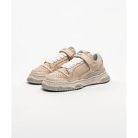 Maison MIHARA YASUHIRO: "KEITH" OG Sole Overdyed Leather Low-top Sneakers
