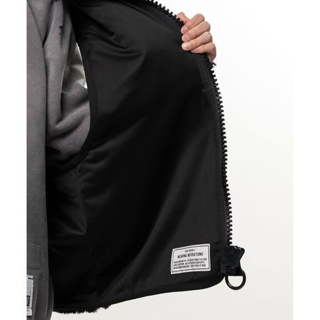 Maison MIHARA YASUHIRO: Wide Back Boa Vest