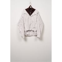 Maison MIHARA YASUHIRO : LAYERED STRIPE SHIRTS