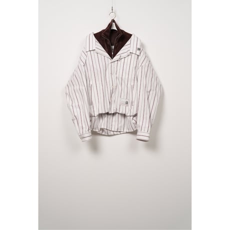 Maison MIHARA YASUHIRO : LAYERED STRIPE SHIRTS