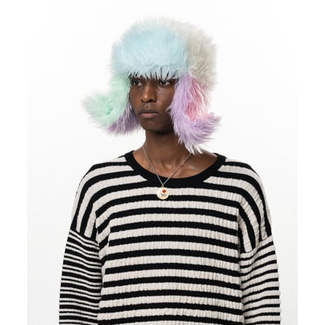 KAMIYA : CA4LA × KAMIYA Faux Fur Trapper Hat