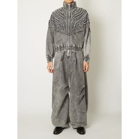 TAAKK : LIGHTWEIGHT TUCKED BALLOON DENIM