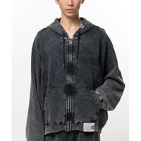 Maison MIHARA YASUHIRO: Bleached Zip-up Hoodie