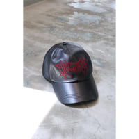 JOHN LAWRENCE SULLIVAN :EMBROIDERED LEATHER CAP