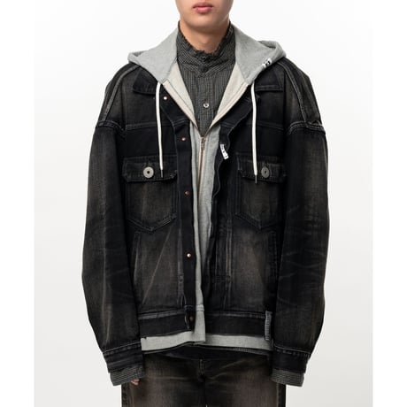 Maison MIHARA YASUHIRO: Triple Layered Denim Jacket