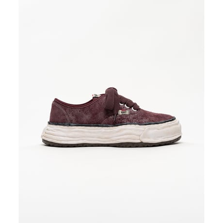 Maison MIHARA YASUHIRO : "BAKER 26" OG Sole Glittery Suede Low-top Sneakers