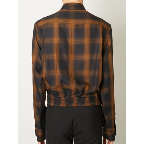 TAAKK : EMBROIDERED BLOUSON SHIRT