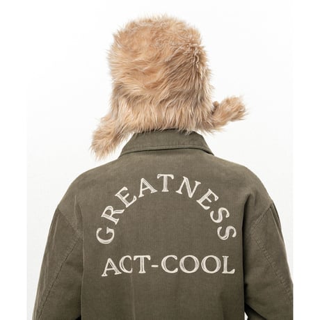 KAMIYA : CA4LA × KAMIYA Faux Fur Trapper Hat
