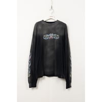 KAMIYA : “ROSE-KMY” L/S Pocket Tee