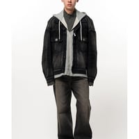 Maison MIHARA YASUHIRO: Triple Layered Denim Jacket