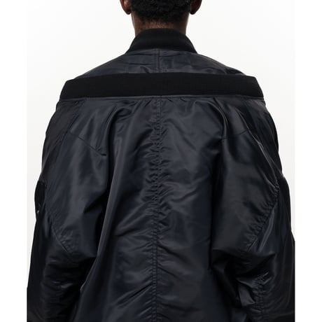 Maison MIHARA YASUHIRO : Shifted Layer Flight Jacket