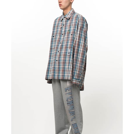 Maison MIHARA YASUHIRO : Check Long Sleeve Shirt