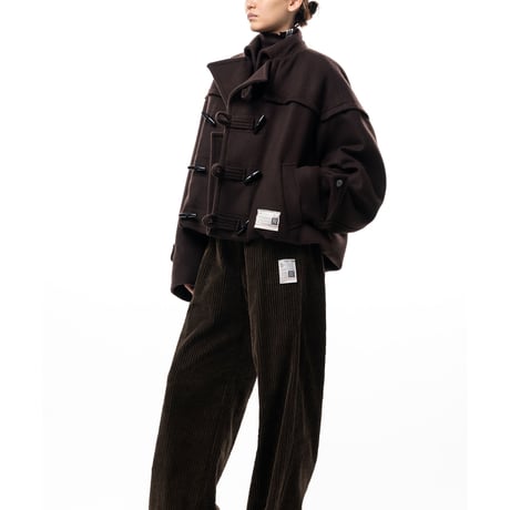 Maison MIHARA YASUHIRO: Roll-Up Hem Duffle Coat