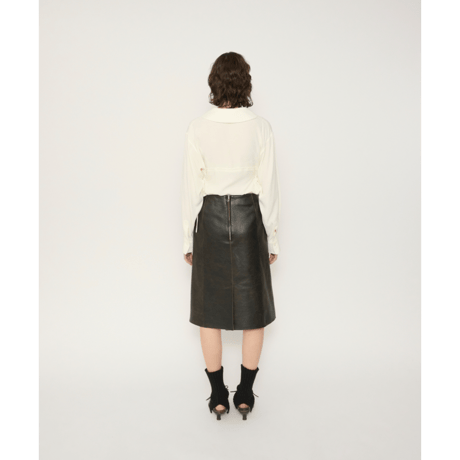 JANE SMITH : RAYON DE CHINE SAILOR COLLAR SHIRT