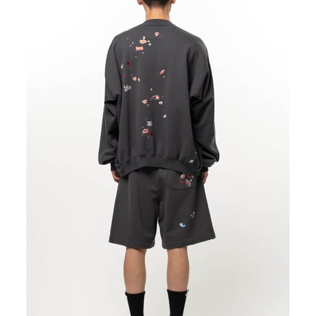 Maison MIHARA YASUHIRO: Kids Sticker Printed Sweatshirt