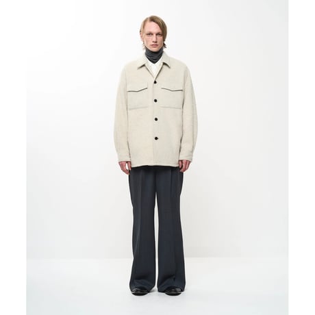 Juha : ALPACA SHAGGY JACKET