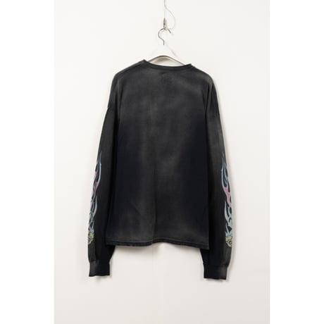 KAMIYA : “ROSE-KMY” L/S Pocket Tee