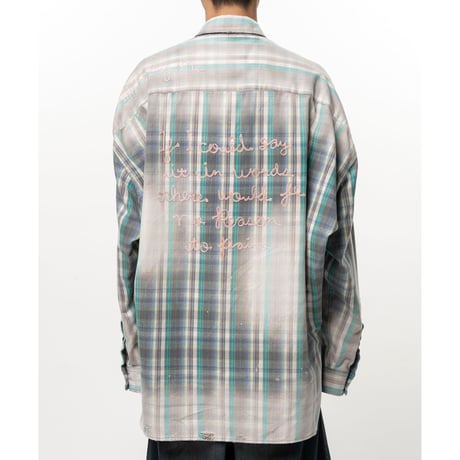 Maison MIHARA YASUHIRO : Vintage Like Check Shirt