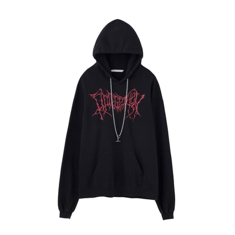 JOHN LAWRENCE SULLIVAN : "PHLEGETHON" HOODIE WITH NECKLACE