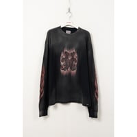 KAMIYA : “CRAYON FLAME KMY” L/S Tee