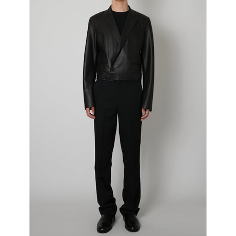 TAAKK : Unlined Sheep Leather Jacket