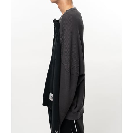 Maison MIHARA YASUHIRO: Thermal Pullover Combined Sweatshirt