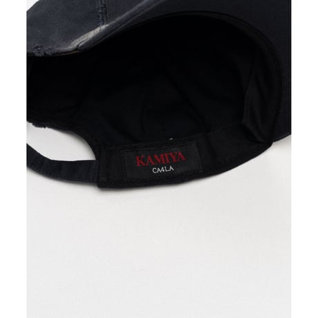 KAMIYA : CA4LA × KAMIYA "KMY" Distressed Cap