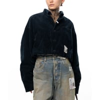 Maison MIHARA YASUHIRO: Roll-up Hem Corduroy Shirt